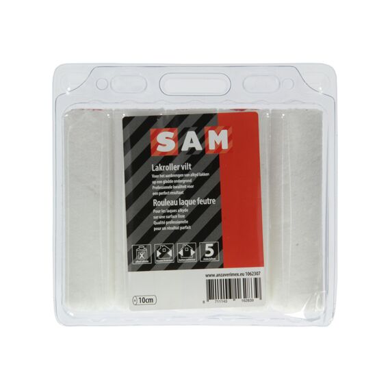 Sam Lakrol Vilt Alkyd 10Cm 5St