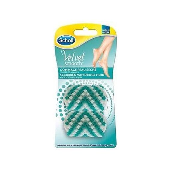 Scholl Velvet Smooth Navulling 2X Scrub Roller