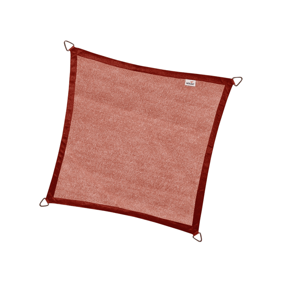 Platinum Coolfit Schaduwdoek Vierkant 5X5X5X5M Terracotta