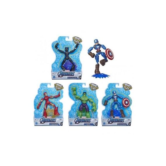 Marvel Avengers Bend N Flex 15Cm Figuur Assortiment Prijs Per Stuk