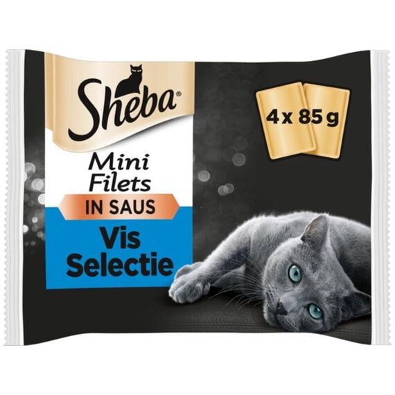 Sheba Pouch Minifilets Vis 4X85Gr