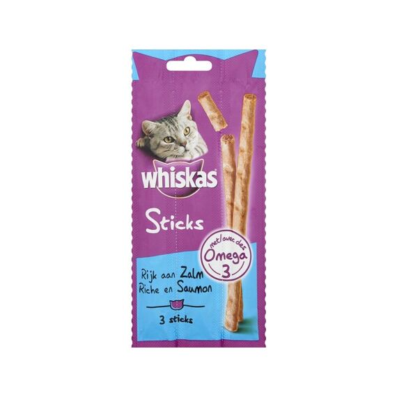 Whiskas Sticks Zalm 18G
