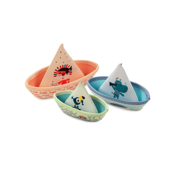 Lilliputiens 3 Boten Jungle