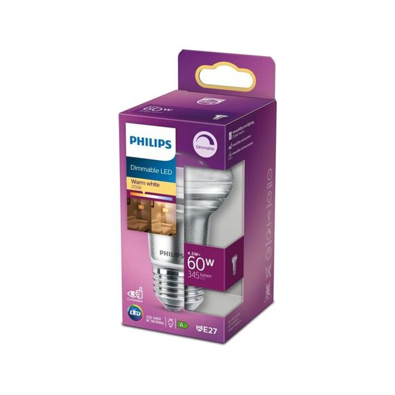 Philips Led Cla 60W R63 E27 Ww 36D Rf D Srt 4