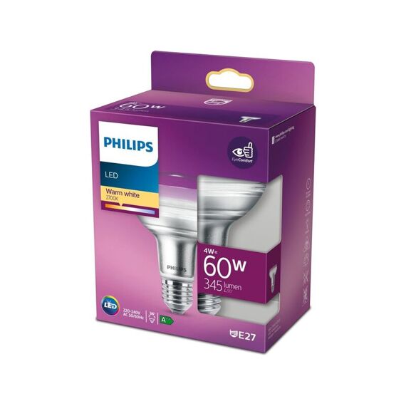 Philips Led Cla 60W R80 E27 Ww 36D Nd Rf 1Pf/4