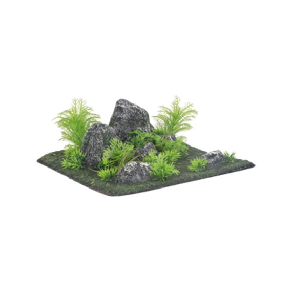 Ad Condroz Rots + Plant Vierhoek   29X29X10Cm