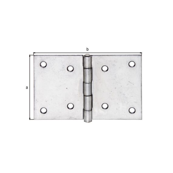 Scharnier,Rvs,81X128X1,50