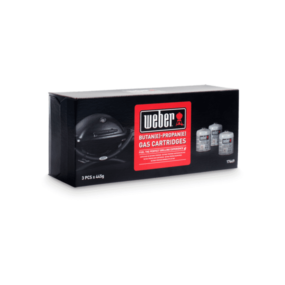 Weber Driepak Gasbusjes