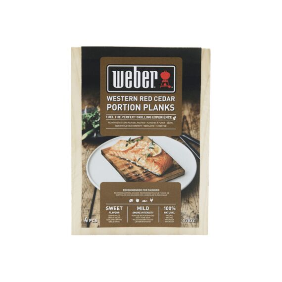 Weber Cederhouten Portie Rookplank