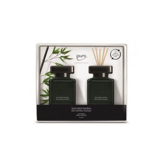 Essentials 2X50Ml Black Bamboo