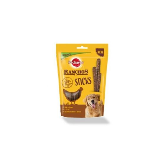 Pedigree Ranchos Sticks Kip 60Gr