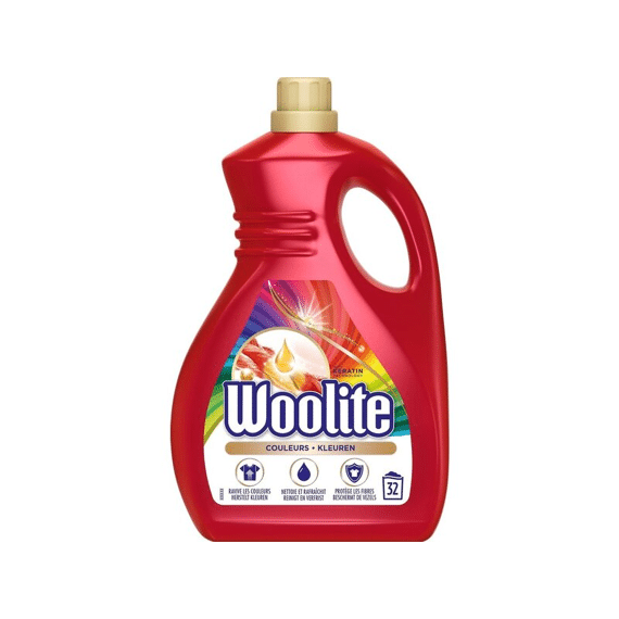Woolite Wasmiddel Vloeibaar Kleuren 1.9L
