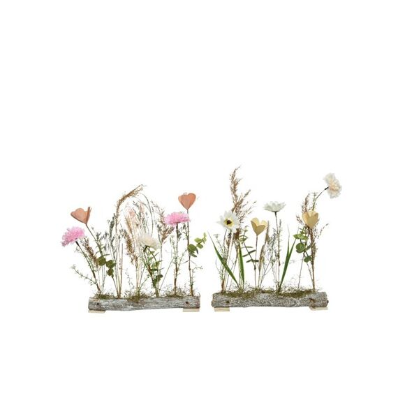 Stand Dried Flower L4cm-W25.50-H30cm Assortiment - prijs per stuk