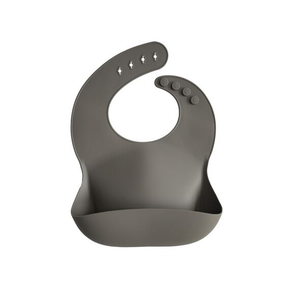 Mushie Silicone Slab Dove Grey