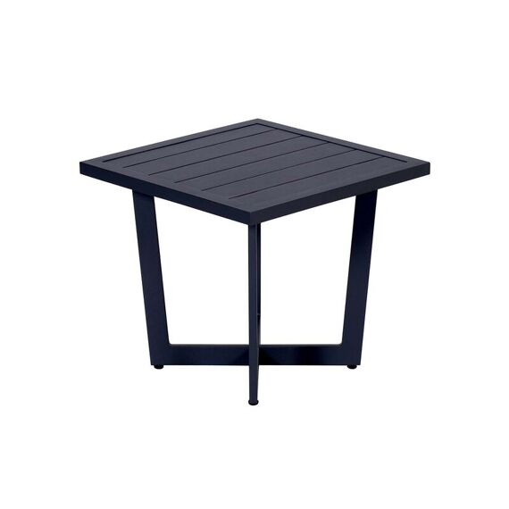 Ivy Bijzettafel Aluminium Carbon Black 47.5X47.5Xh42Cm