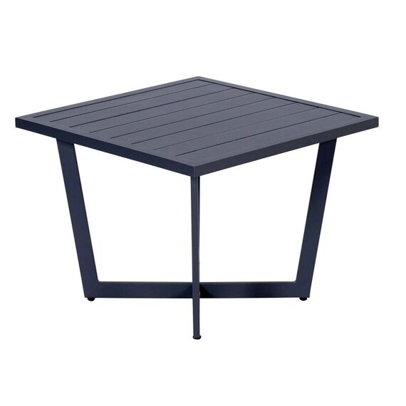 Ivy Bijzettafel Aluminium Carbon Black 62.5X62.5Xh47Cm