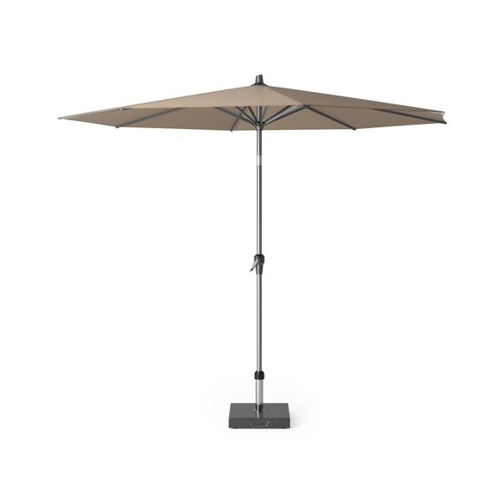 Platinum Riva Parasol Alu 3M Rond Anthracite/Taupe