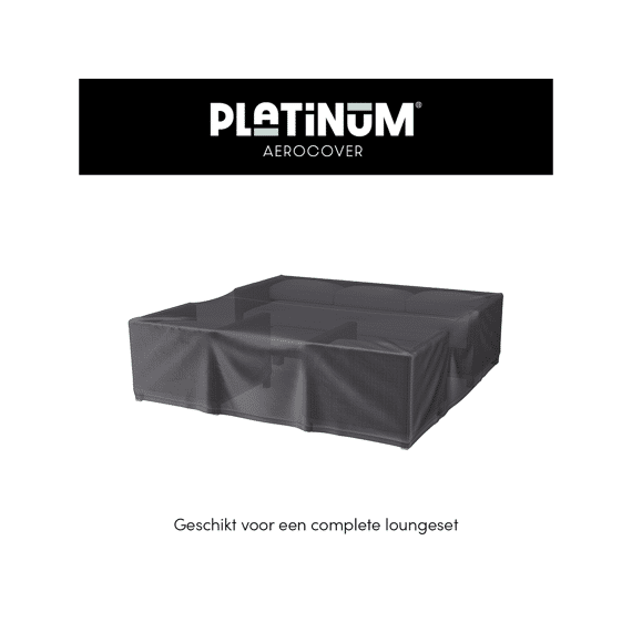 Platinum Aerocover Lounge Set Hoes 250X200Xh70Cm
