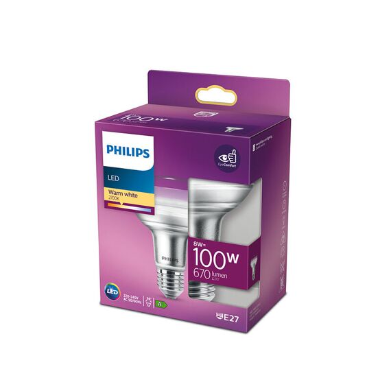 Philips Led Cla 100W R80 E27 Ww 36D Nd Rf 1Pf/4