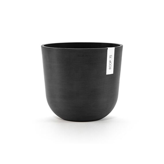 Ecopots Bloempot Oslo Donker Grijs 25 Rond