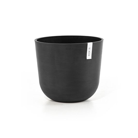 Ecopots Bloempot Oslo Donker Grijs 35 Rond