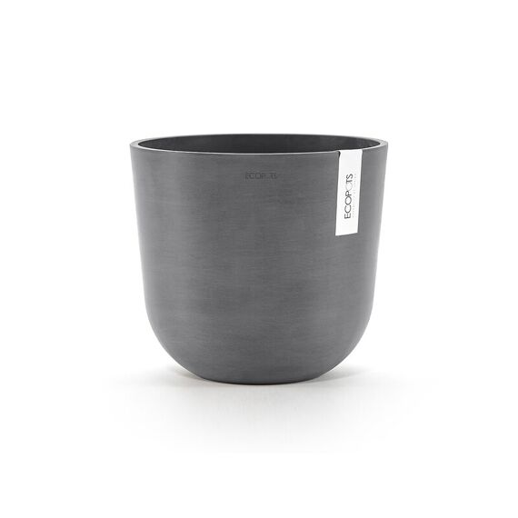 Ecopots Bloempot Oslo Grijs 25 Rond