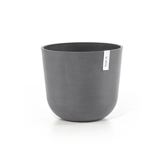 Ecopots Bloempot Oslo Grijs 35 Rond