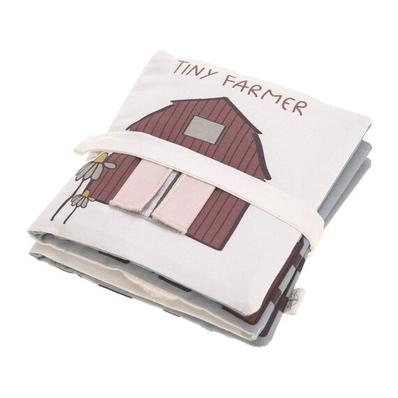 Lassig Activity Soft Toy Book Tiny Farmer