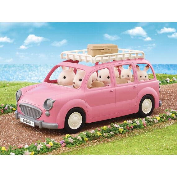 Sylvanian Families Familie Picknick Auto