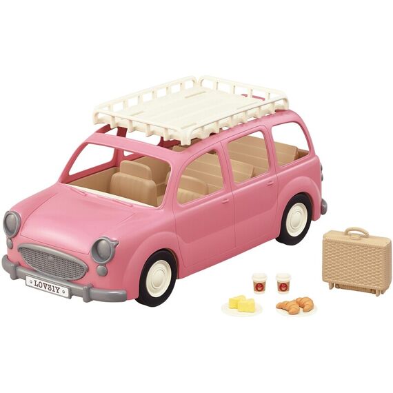 Sylvanian Families Familie Picknick Auto