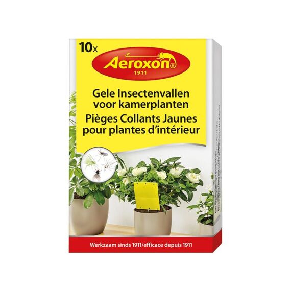 Bsi Aeroxon Gele Insectenvallen Voor Kamerplanten 10St