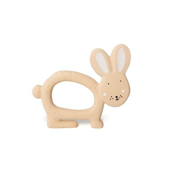 Trixie Natuurlijk Rubber Grijpspeeltje Mrs. Rabbit