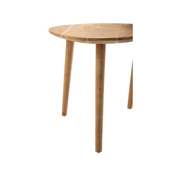 Bijzettafel Alis Teak Nat Groot
