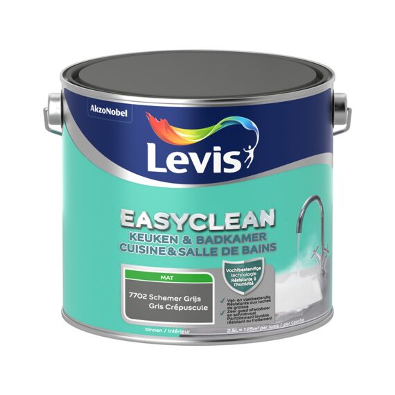 Levis Easyclean K&B Schemer Grijs 2.5L