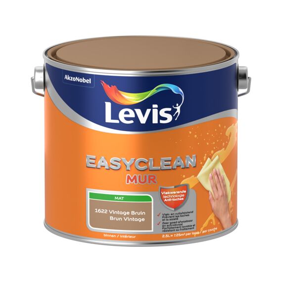 Levis Easyclean Mur Mat Vintbruin 2.5L