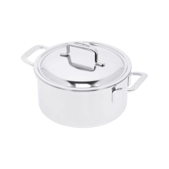 Demeyere Intense 5 Kookpot Met Dubbelwandig Deksel 22Cm 4L