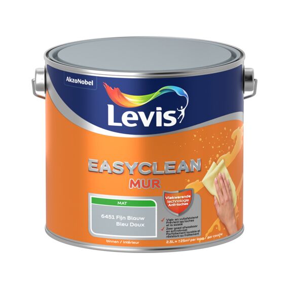 Levis Easyclean Mur Mat Fijnblauw 2.5L