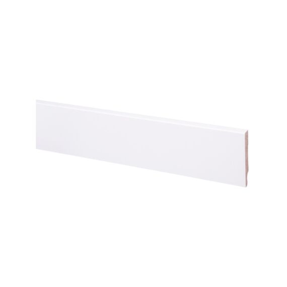 Muurplint Mdf Gegrond 79X12Mm Blok 244Cm