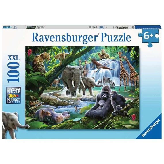 Ravensburger Puzzel 100 Stuks Xxl Jungle Dieren