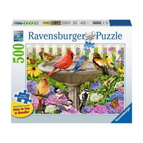 Ravensburger Puzzel 500 Stuks Xxl At The Birdbath