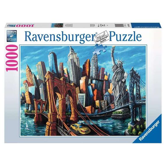 Ravensburger Puzzel 1000 Stuks Welkom In New York