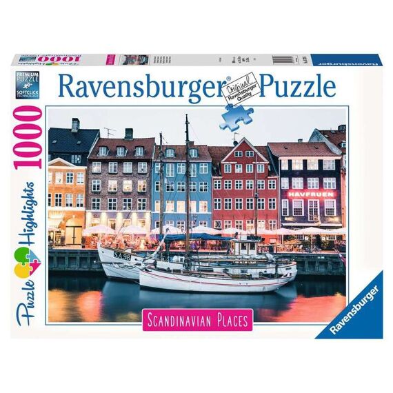 Ravensburger Puzzel 1000 Stuks Kopenhagen, Denemarken