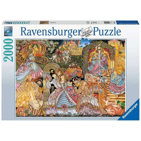 Ravensburger Puzzel 2000 Stuks Disney Cinderella The Glass Slipper