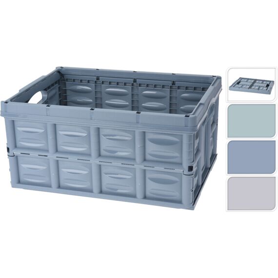 Vouwkrat 45Lt 53X40X26Cm 3 Assortimenten Prijs Per Stuk