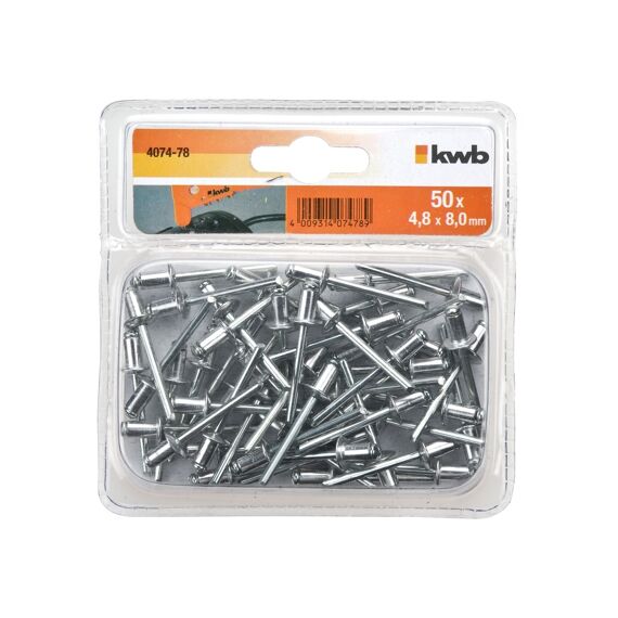 50 Popnagels     4,0 X 16,0 Mm