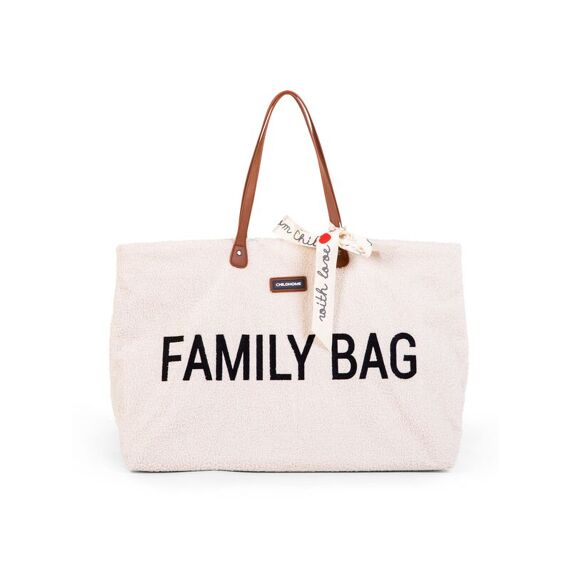 Childhome Family Bag Teddy Ecru