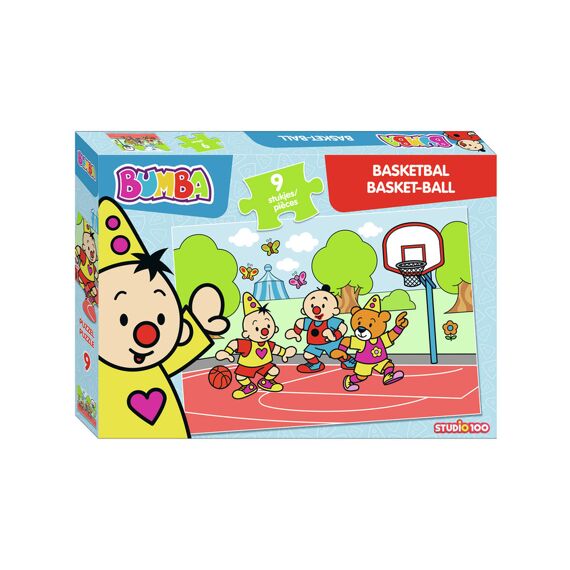 Bumba Puzzel 9 Stuks Basketbal