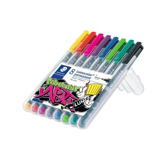 Staedtler Box Lumocolor Perm Fijn