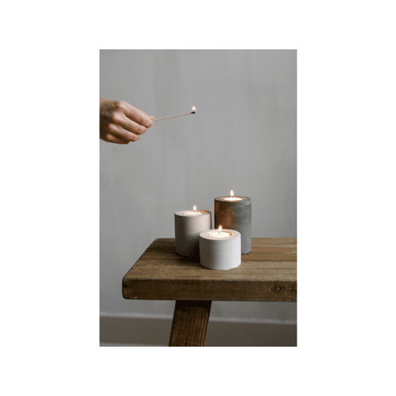Leeff Tealight Holders Teo Set Van 3