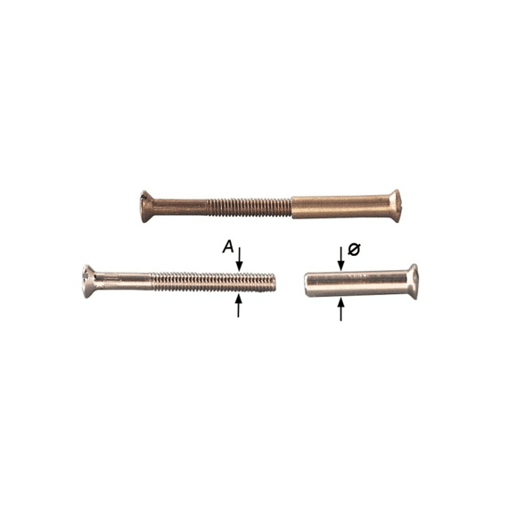 4 Patentschroeven Staal Vernik M4x42-54